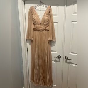 Evening gown- champagne